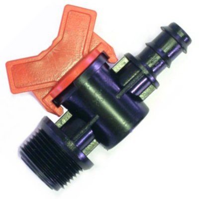 20mm Barbed - 3/4 inch Bsp Threaded Control Valve