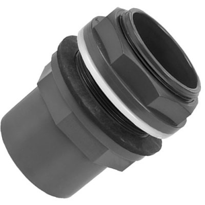 PVC Tank Connector 50/63mm Pipe
