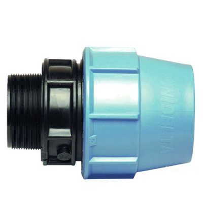 Unidelta Compression Connector 25mm- 3/4" BSP Male Thread