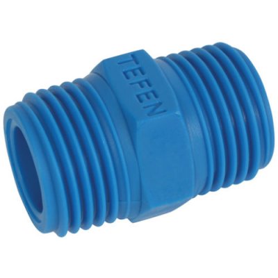 Tefen Nipple 1/4" X 1/4"