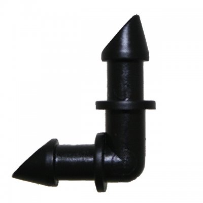 Micro Pipe Mini Push Fit Elbow 6mm x 6mm