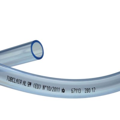 Tricoflex TUBCLAIR AL Clear PVC Pipe 15mm I/D 25 Metre Roll