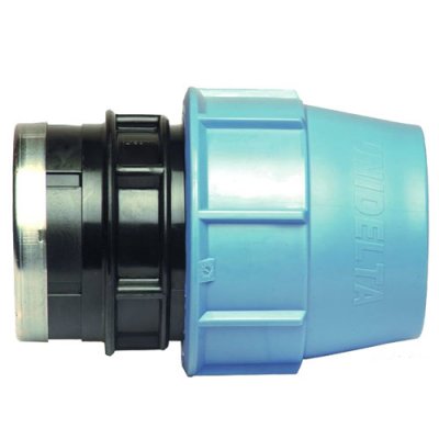 Unidelta Connector Compression Fitting 63mm - 11/2" Female Thread