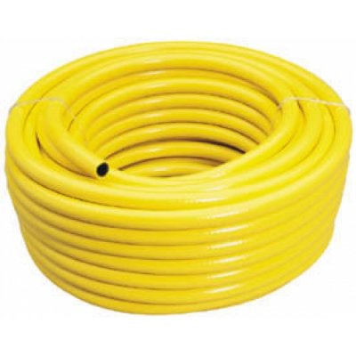 Yellow 1/2" Garden Hose Medium Duty 15 Meters British Made