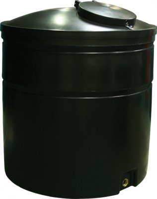 2000 Litre Round Tank Height 160 cm Diameter 143 cm