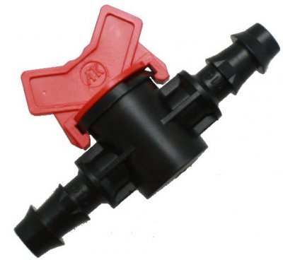 Barbed 25mm Control Valve