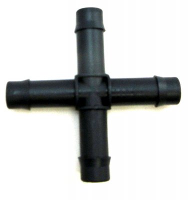 Push Fit Cross 13mm Inside Diameter