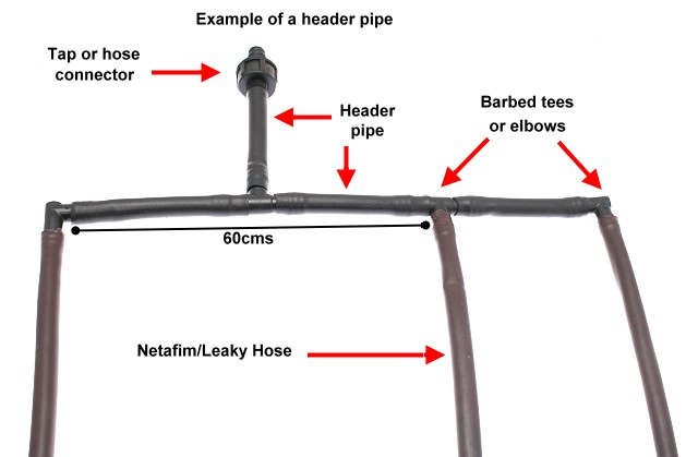 Netafim Pipe Header Pipe 16mm - Click Image to Close