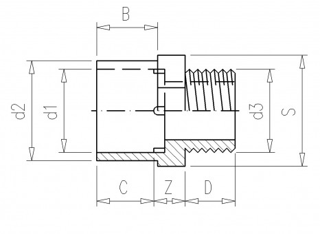 VDL PVC High Pressure Adaptor Nipple