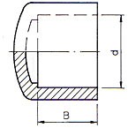 PVC Glue End Cap