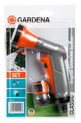 Gardena Classic Spray Gun And Hose Connector 18312
