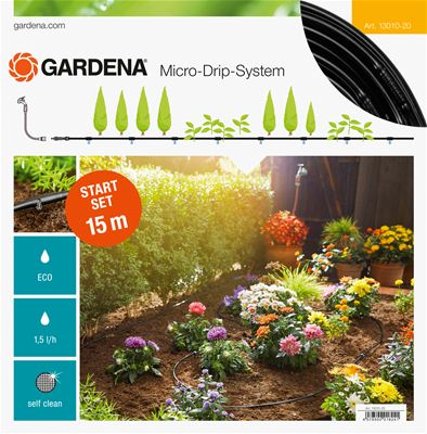 Gardena Starter Set For Plant Rows 15 Metres
