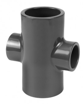 PVC Pipe Fitting Cross 40X40X32x32