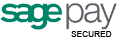 Secured by Sage Pay